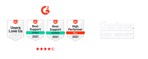 G2 Gartner logos G2 Gartner logos